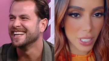 Gustavo rejeita Anitta ao vivo e mostra lado fiel - Reprodução/TV Globo