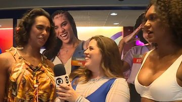 Ex-BBB Jessi expõe confusão entre as comadres no 'Encontro' - Reprodução/TV Globo