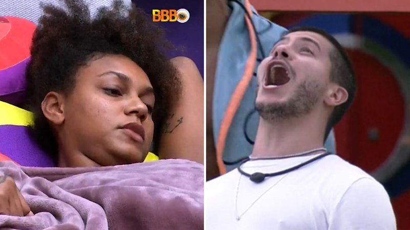 BBB22: Jessi se sente ingênua após volta de Arthur Aguiar: "Frustrada" - Reprodução/TV Globo