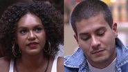 Jessilane desceu a lenha em Arthur Aguiar durante a gravação do especial BBB Dia 101 na Globo - Reprodução/TV Globo