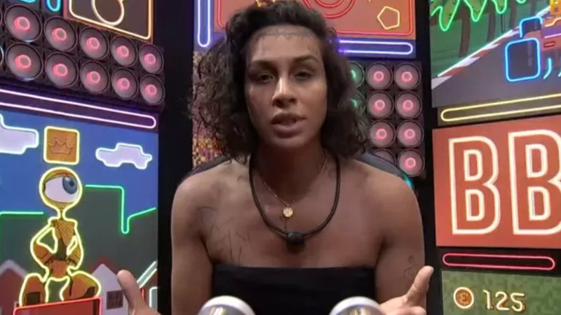 BBB22: Lina se defende após treta com Arthur: "Jamais usaria pra me beneficiar" - Reprodução / TV Globo