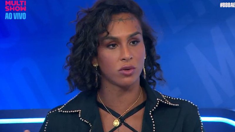 BBB22: Linn da Quebrada revela bronca da mãe por voto em brother: "Errei" - Reprodução/Multishow