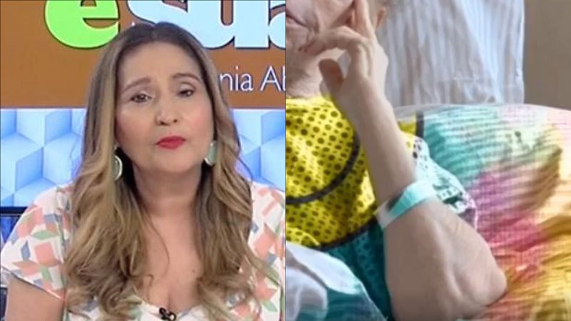 Internada, mãe de Sonia Abrão surge abatida no hospital: "Um dia de cada vez" - Reprodução/RedeTV!/Instagram