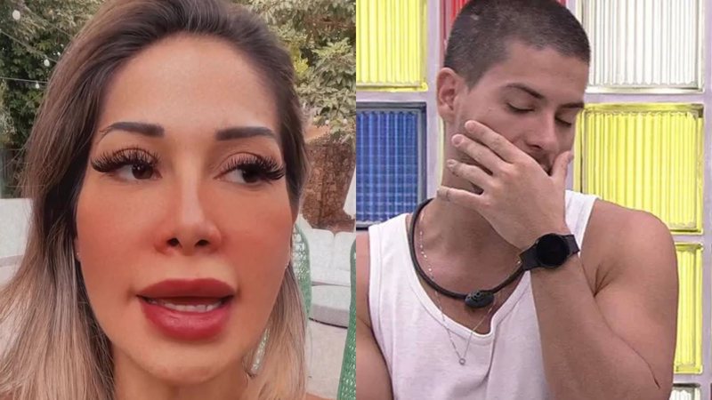 Maíra Cardi diz que Arthur Aguiar está sofrendo de depressão no BBB22: "Abalado" - Reprodução/Instagram/Tv Globo