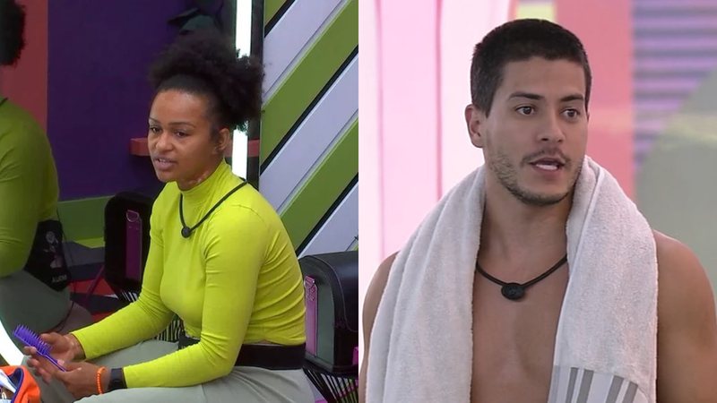 Natália defendeu a atitude de Jessilane e esculachou Arthur Aguiar no BBB22 - Reprodução/TV Globo