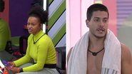 Natália defendeu a atitude de Jessilane e esculachou Arthur Aguiar no BBB22 - Reprodução/TV Globo