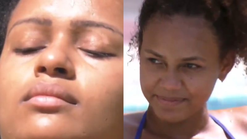 Natália e Jessi buscam o lado bom do paredão falso - Reprodução/TV Globo