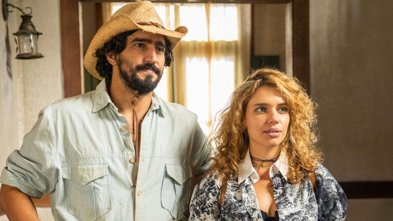 Recém-casados, o peão e a patricinha chegam a fazenda, mas Filó despreza Madeleine; confira o que vai rolar na novela das 9 - Reprodução/TV Globo