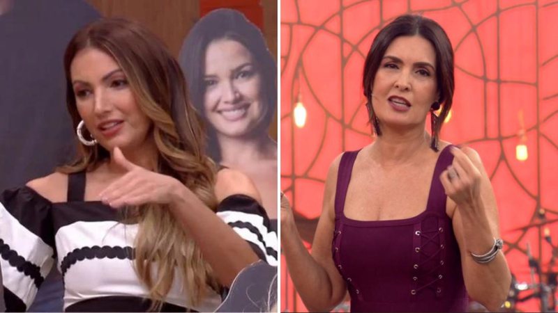 Patrícia Poeta reage após assumir lugar de Fátima Bernardes pela segunda vez: "Desafio" - Reprodução/TV Globo