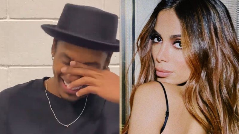 BBB22: P.A fica sem graça ao descobrir investida de Anitta: "Faz isso comigo não" - Reprodução/Instagram