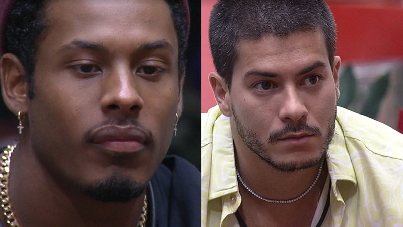 Paulo André colocou Gustavo e Pedro Scooby em suas prioridades no BBB22 - Reprodução/TV Globo