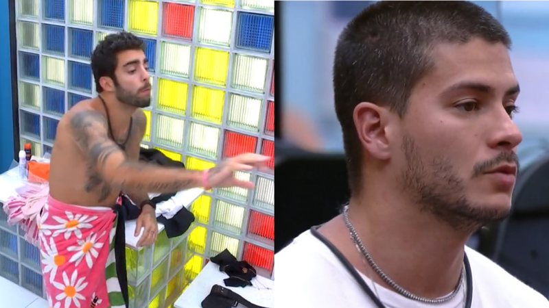 BBB22: Pedro Scooby se irrita com paranoia de Arthur: “Ele já estava bitolado” - Reprodução / TV Globo