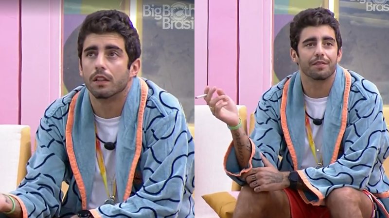 Pedro Scooby explicou que está com saudades de Jessilane no BBB22 após sua eliminação - Reprodução/TV Globo