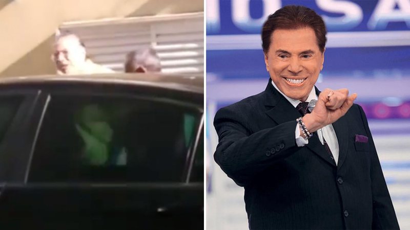 Aos 91 anos, Silvio Santos é flagrado em seu retorno ao trabalho após quase um ano - Reprodução/TV Globo