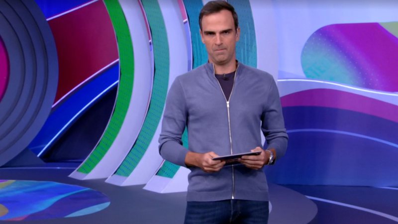 Tadeu Schmidt alfinetou a pr - Reprodução/TV Globo