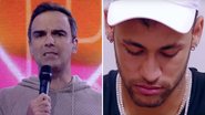 Neymar se emociona com declaração de Tadeu Schmidt na final do BBB22: "Chorei" - Reprodução/TV Globo