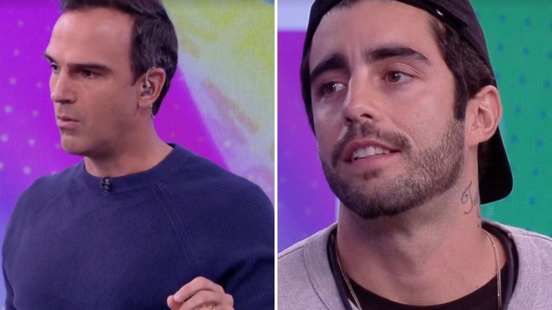 BBB22: Tadeu Schmidt quebra o protocolo e zoa Pedro Scooby ao vivo: "Você vai entender" - Reprodução/TV Globo