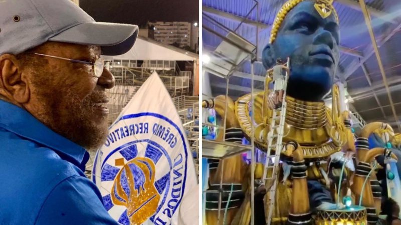 Carnaval 2022: Vila Isabel presta homenagem para Martinho da Vila e pede cantor forte 'pra vida melhorar' - Reprodução/Instagram