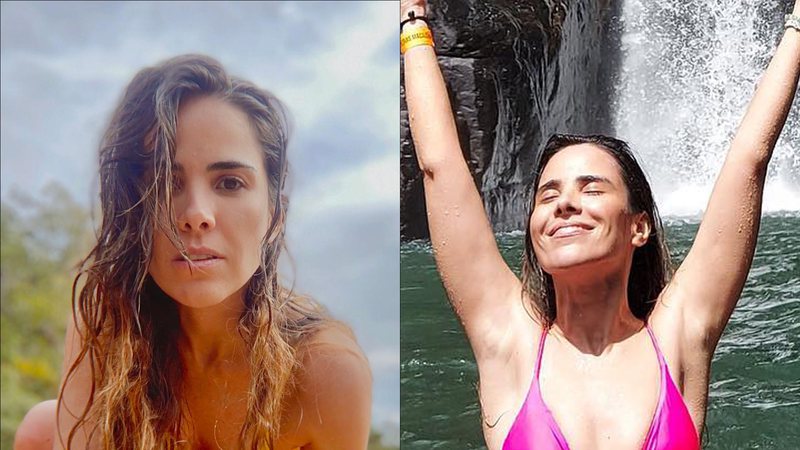 Só de biquíni, Wanessa Camargo ostenta cinturinha de pilão: "De tirar o fôlego" - Reprodução/Instagram