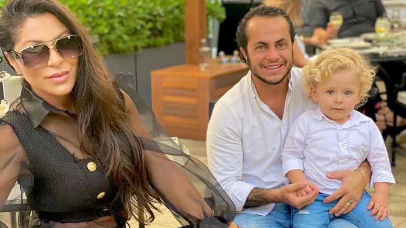 Andressa Ferreira fala sobre como pretende explicar transição de Thammy Miranda ao filho - Instagram