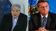 Datena critica postura de presidente Bolsonaro ao vivo - Reprodução / Instagram