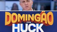 Na primeira chamada do Domingão com Huck, apresentador pergunta: "Eu posso entrar?" - Reprodução/TV Globo