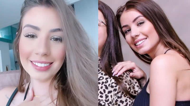 Solteira, Maria Lina Deggan reencontra ex-cunhada Hagda Kerolayne em jantar entre amigos - Reprodução/Instagram