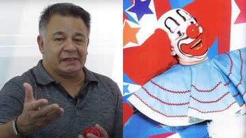 Fetiche! Ex-intérprete do Bozo, Marcos Fiel revela ter transado vestido de palhaço: "Tinha pessoas com desejo" - Reprodução/YouTube/Facebook