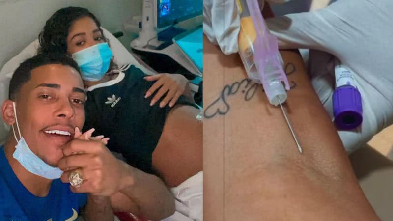 Grávida da terceira filha, namorada de MC Poze de 17 anos é hospitalizada após receber ataques: “Fraca demais” - Reprodução/Instagram