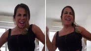 Que gingado! Gretchen rebola muito em vídeo e corpão exuberante causa inveja: "Terror das recalcadas" - Reprodução/Instagram