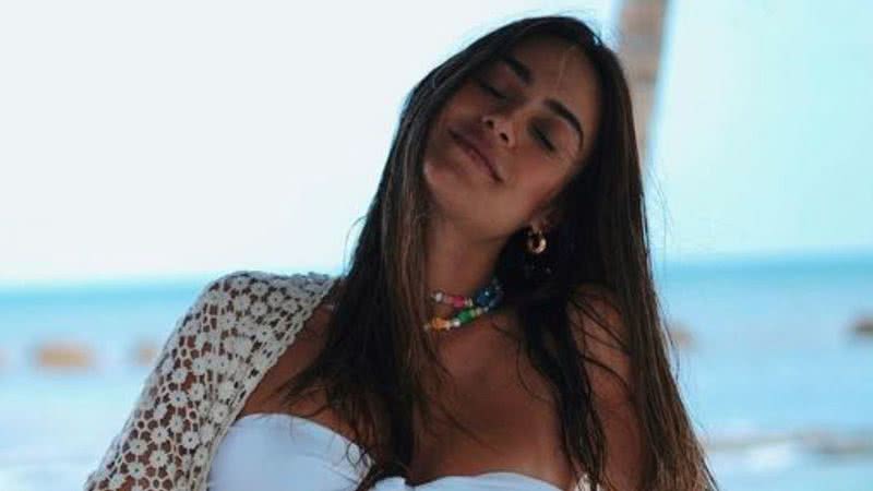 Grávida, Thaila Ayala encanta de biquíni e exibe volume discreto da barriguinha: "Mamãe sereiando" - Reprodução/Instagram