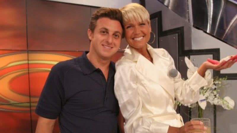 Xuxa Meneghel no Caldeirão do Huck, em 2007 - TV Globo/Sérgio Zalis