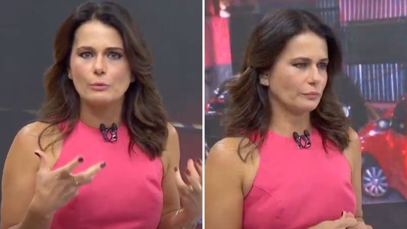 Adriana Araújo chora após reportagem despertar gatilho: "Esse trauma volta" - Reprodução/Band