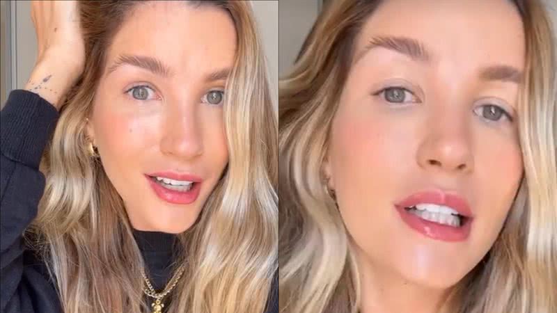 Ex-BBB Aline Gotschalg mostra cicatriz no pescoço após retirar tumor: "Recuperando" - Reprodução/Instagram