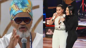 Carlinhos Brown faz apelo por reconciliação entre Simone e Simaria: "É passageiro" - Reprodução/Instagram