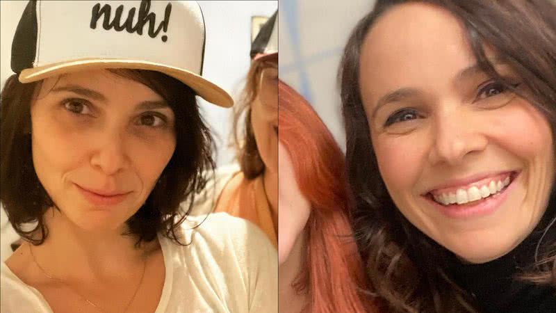 Débora Falabella faz raríssima aparição com a irmã e surpreende fãs: "Gatas" - Reprodução/Instagram