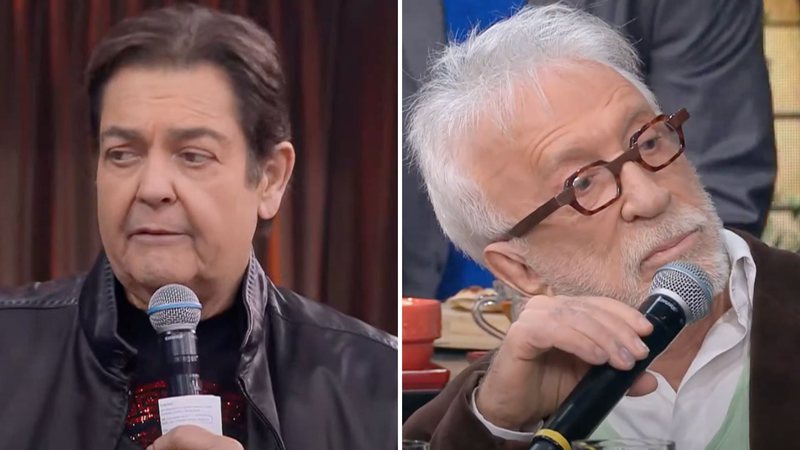 Faustão faz pergunta indiscreta e leva patada de Moacyr Franco: ‘Não é da sua conta’ - Reprodução/Instagram