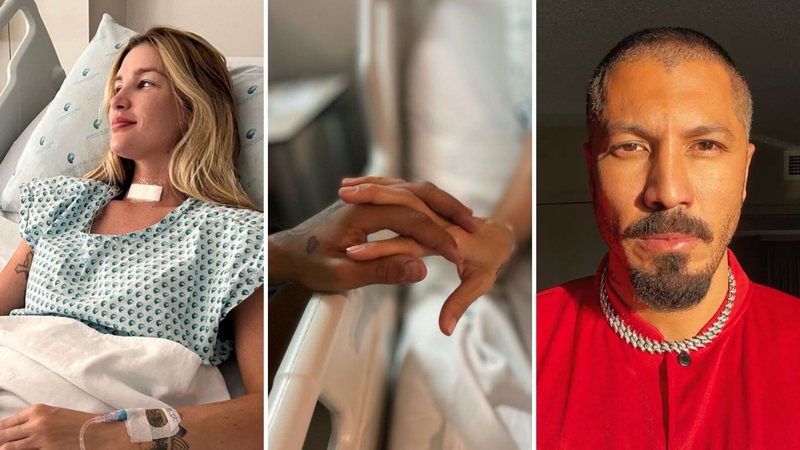 Fernando Medeiros se declara à Aline Gotschalg após cirurgia para remover tumor: "Guerreira" - Reprodução/Instagram