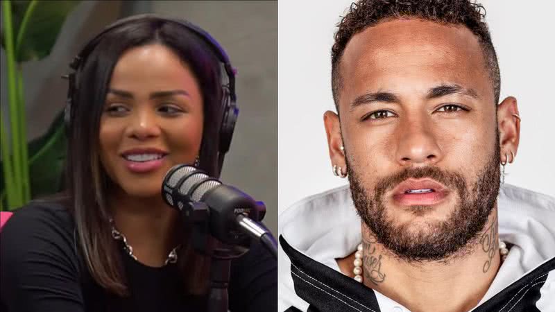 Gabily abre o jogo e expõe affair com Neymar Jr: "Ninguém sabia" - Reprodução/YouTube/Instagram