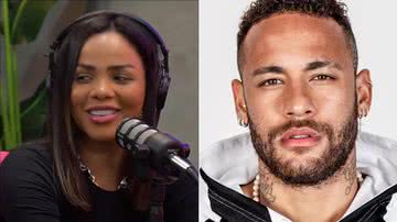 Gabily abre o jogo e expõe affair com Neymar Jr: "Ninguém sabia" - Reprodução/YouTube/Instagram