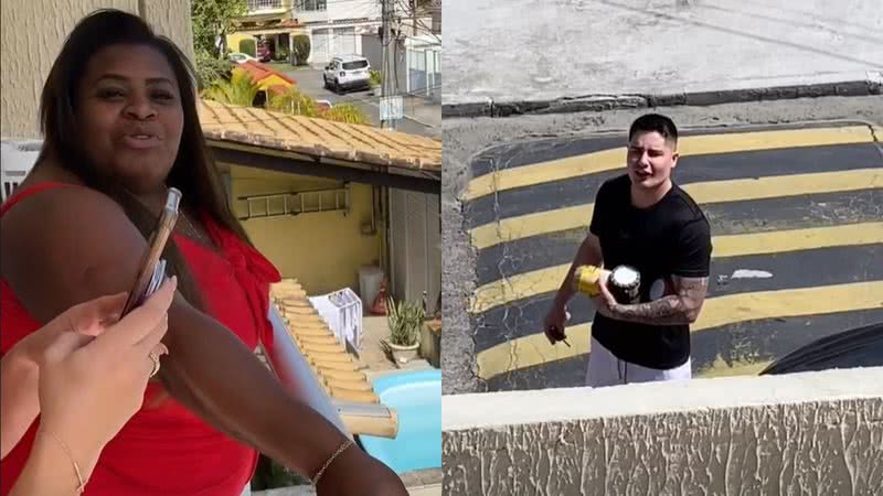 Jojo Todynho se impressionou ao ganhar uma serenata de amor do marido nesta quarta-feira (17) - Reprodução/Instagram