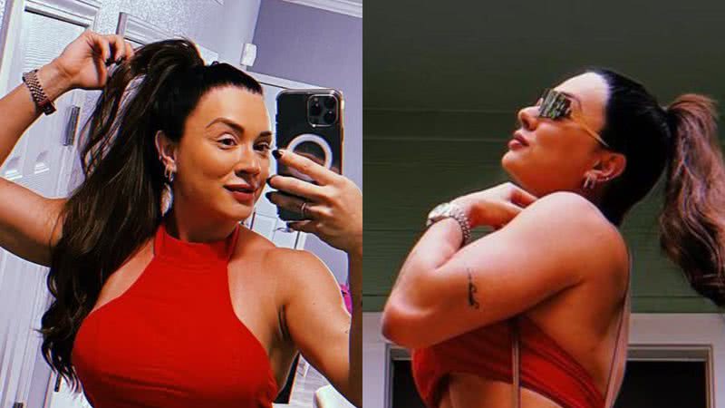 Juju Salimeni curte viagem com look despojado e ostenta barriga definida: "Deusa" - Reprodução/Instagram