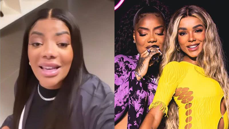 Ludmilla se declarou para Brunna Gonçalves em comemoração ao Dia da Visibilidade Lésbica - Reprodução/Instagram