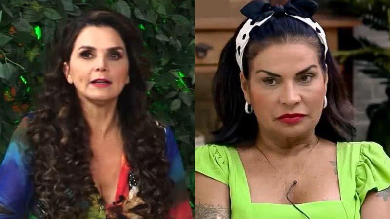 Luiza Ambiel foi rebatida por Solange Gomes ao lhe acusar de plágio - Reprodução/YouTube/RecordTV