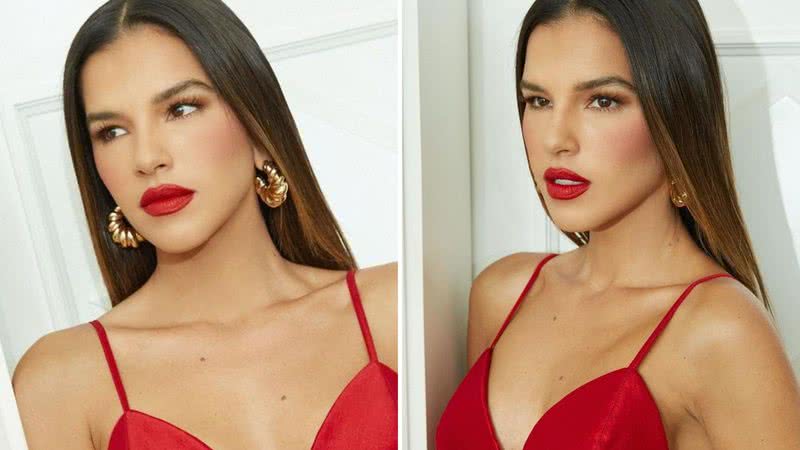 Sensual, Mariana Rios exibe decote escandaloso em vestidinho vermelho: "Um deslumbre" - Reprodução/Instagram