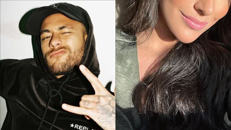 Idêntica! Solteiro, Neymar Jr. engata affair com nova sósia de Bruna Marquezine - Reprodução/Instagram