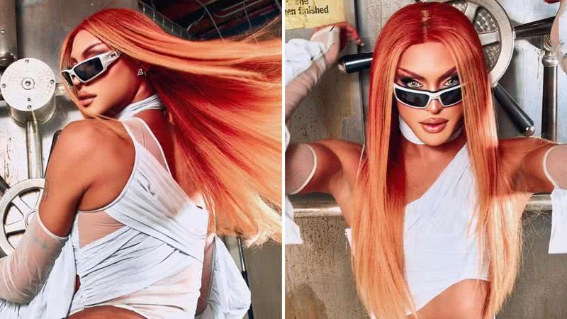 Pabllo Vittar elege look recortado e quase deixa bumbum escapar em close: "Gostosa" - Reprodução/Instagram