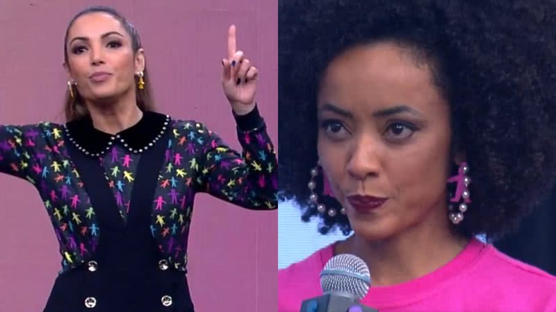 Patrícia Poeta "atropela", mas Valéria Almeida revida e retoma controle no 'Encontro' - Reprodução/TV Globo