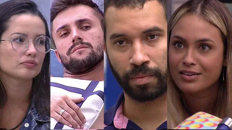 Arthur, Gilberto e Sarah detonam Juliette no BBB21 - Reprodução/TV Globo