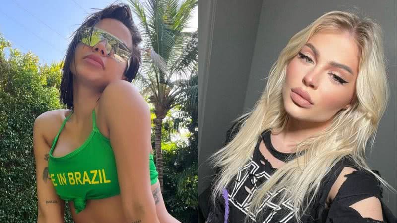 Anitta (à esq.) e Luísa Sonza  (à dir.) - Divulgação / Instagram / @anitta / @luisasonza